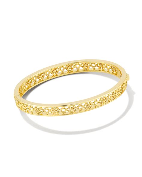 kelly bangle bracelet in gold